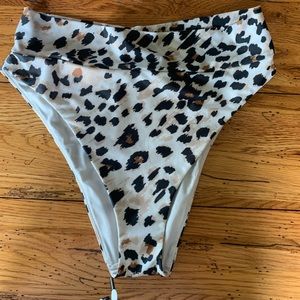 Aerie cheetah print bikini bottom